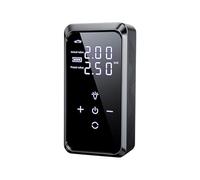 LDGSUPH Pompa Gonfiabile per Avviamento Emergenza per Auto A Doppio Schermo Integrata con Tesoro Elettrico Portatile Multifunzionale Gonfiatore Elettrico Portatile con