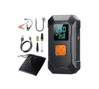 LDGSUPH Pompa Gonfiabile per Avviamento Emergenza per Automobili Macchina Multifunzione Grande capacità Batteria Elettrica per Tesoro Accensione Gonfiatore Elettrico Portatile con