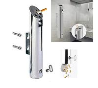 LDGSUPH Posacenere da esterno Cilindro Montaggio a parete Vassoio di cenere sigaretta for sigari con serratura commerciale grandi dimensioni for hotel