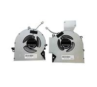 LDGSUPH Ventola di Raffreddamento for CPU e GPU for Laptop, Compatibile con HP, OMEN 16-B 16-C TPN-Q265 TPN-Q267 M75487-001 ND8CC02-20K25 M75488-001 ND8CC02-20K26 Parti della Ventola 12V