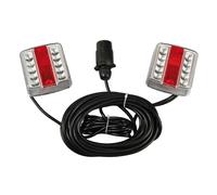 LDGV Pronto-Fari Kit Di Segnalazione Led Posteriore Magnetico Preassemblato 12V