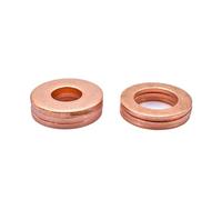 LDHNFBYV 5-40 Pezzi di Tappi for Olio in Rame Puro Massiccio con rondella O-Ring(M14x20x1.5,5pcs)