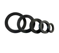 LDHNFBYV DN15/20/25/32-100 1/2 "3/4" 1 "2"-4" EPDM Camlock Guarnizione Raccordo Cam Lock Guarnizione del Tubo Flessibile for accoppiatore Femmina(DN100 98x122x6mm)