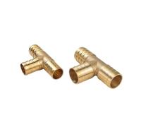 LDHNFBYV Raccordo a T con portagomma a 3 Vie in Ottone, 4-19 mm, con riduzione uguale(19 x 12 x 19mm)