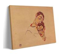 LdinMEX Egon Schiele - Stampa artistica da parete con autoritratto doppio, stampa artistica da appendere alla parete, per camera da letto, regalo, 30 x 45 cm