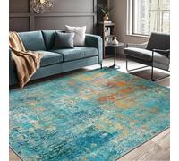 Ldiuttu Tappeto Salotto Grande 180x250cm Tappeti Antiscivolo Soffice Tappeto per Camera da Letto pranzo Abstract Blue