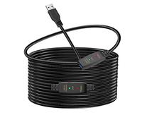 LDKCOK Cavo di prolunga USB 3.0 attivo da maschio a femmina, cavo di prolunga USB per chiavetta USB, lettore di schede, disco rigido, tastiera, Playstation, Xbox, VR, stampante, fotocamera, computer portatile