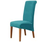 LDLCYCN Blueb,6pcs, 4Pcs/6Pcs Coperture Sedia da Pranzo Velluto Stretch Sedia da Pranzo Slipcover Sala da Pranzo Grande Protettore Sedia per Pranzo Cucina Sala Banchetto Ristorante