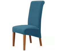 LDLCYCN Bluee,6pcs, 4Pcs/6Pcs Coperture Sedia da Pranzo Velluto Stretch Sedia da Pranzo Slipcover Sala da Pranzo Grande Protettore Sedia per Pranzo Cucina Sala Banchetto Ristorante