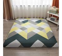 LDLCYCN G,200x220cm, Copertura Materasso Futon Doppio Full Queen Size Protezione Materasso Antipolvere con Cerniera Avvolgimento Completo Rotolo Morbido Comodo Copertura Letto Lavabile