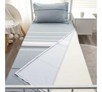 LDLCYCN L,90x200cm, Custodia Materasso Futon 100% Cotone Regina/Re/Doppia Dimensione con Cerniera Materasso Pavimento Copertura Letto Tappeto da Letto Materasso RV per Camera da Letto