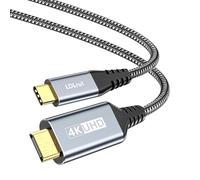 LDLrui Cavo da USB C a Mini HDMI, 1,5 m (non HDMI), 4K a 60Hz/2K/1080P tipo C a Mini HDMI 2.0 HDR cavo per laptop, MacBook, ROG Ally, iPhone 15 Series, Galaxy S Series, Steam Deck a monitor portatile