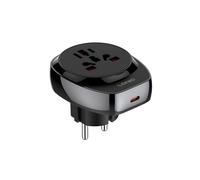 LDNIO Adattatore da Viaggio Universale 3250W 20W PD Caricabatterie Rapido Type-C Convertitore di Potenza Mondiale Tutto In Spina Internazionale