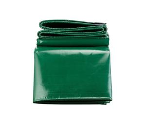 LDQBF Telo con occhielli, 2x5m 520g/m² pvc copri per Esterno in Rinforzato con Occhielli Copertura occhiellato ombreggiante per gazebo piscina campeggio mobili giardino verde