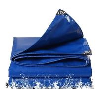 LDQBF Telo Multiuso Resistente,1x25m 520g/m² pvc teloni Antipioggia Antivento Antistrappo Impermeabile per Mobili,Legna,Campeggio,Bici,Telo Coprimoto blu