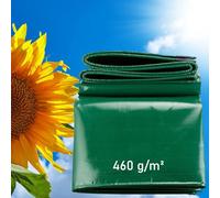 LDQBF Telone Impermeabile per Esterno Occhiello,3x8.5m 460g/m² pvc copri Telo Protezione Tenda da Sole per Esterno Balcone Finestra Serra Pet Home,Copertura for Isolamento Vegetale Film verde