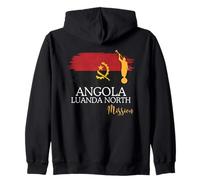 LDS Angola Luanda Missionario Missionario del Nord Angelo Moroni Felpa con Cappuccio