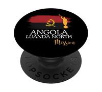 LDS Angola Luanda Missionario Missionario del Nord Angelo Moroni PopSockets PopGrip Adesivo