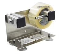 LDS Industry Distributore di nastro e etichette da tavolo/da parete, grande dispenser per nastro da tavolo, telaio in acciaio inossidabile con ventosa 5,1 cm / 7,6 cm TTD-01