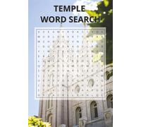 LDS Temple Word Search Puzzle Book: Uplifting & Faith-Focused Fun 20 Puzzles | 6 x 9 Inches | Inspiring Activity for Latter-day Saints