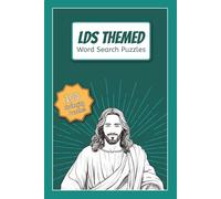 LDS Themed Word Search Puzzle Book: Word Search Puzzles with Easy to Read Print about LDS Doctrine, LDS Culture, and LDS History | 6x9 inches, 126 ... Gift for Students, Learners, and Relaxation
