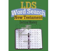 LDS Word Search: New Testament Doctrinal Mastery: Seek and Ye Shall Find: The New Testament edition | Great for Seminary or Home Church | Perfect for Teens, Adults and Seniors | 8.5 x 11 inches