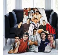 Ldsgdfst Coperta Nathan Scott, morbida e confortevole, in pile di lana, per divano, ufficio, auto, campeggio, yoga, viaggi, decorazione per la casa, accogliente coperta da spiaggia in peluche, regalo