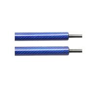 Ldtbmdj Ammortizzatori Cofano Motore per Shelby GT500 per Super per Snake 2007-2009 Gas Cofano Anteriore Modifica Molle A Gas Ammortizzatore(Blue Carbon Fiber)