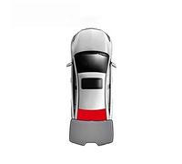 LDTCHRV per Ford Escort 2013-presente, Tenda Magnetica Speciale per Finestra Parasole in Rete Oscurante Completamente Coperta(Rear Windshield)