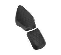 LDUTIU Cuscino Sella Due-Up Seat Moto Anteriore Posteriore Driver Passeggero Cuscino Pad Set per Sportster per XL 48 883 1200 2004-2018