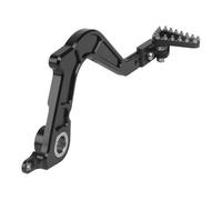 LDUTIU Leva Cambio Moto per F800GS per F700GS per F650GS per F800 per F700 per F650 GS Leva del Cambio E Freno per Moto Leva del Cambio Pieghevole Regolabile(Brake Pedal Black)