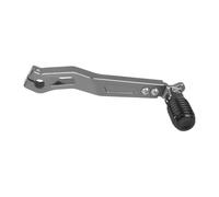 LDUTIU Leva Cambio Moto per F800GS per F700GS per F650GS per F800 per F700 per F650 GS Leva del Cambio E Freno per Moto Leva del Cambio Pieghevole Regolabile(Shift Pedal Ti)
