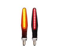 LDUTIU Luci Lampeggianti Per Motociclette A LED Per Posteriori Per Ad Acqua Corrente Direzione(Size2)