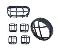 LDUTIU Moto Copertura Protezione per Hunter per Cub per Trail125 per CT 125 2020-2023 Set Coprilampada Frecce Coperture Posteriori Protezione Faro(Color 01)