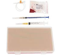 LDXHWOD Kit di Flebotomia per iniezione venosa IV, Modello di Pad per addestramento all'iniezione di venipuntura con 4 vene incorporate e 3 Strati di Pelle per la Pratica di Medici e Infermieri