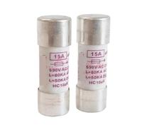 LDXMJZOT 5 Pezzi HC10aR 10X38MM 32A 30A 25A 20A 15A 12A 11A 10A 8A 6A 5A 4A 3A 2A 1A 500MA 630MA 400MA 690V FUSIBILI 1000V(15A 5pcs)