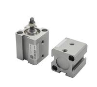 LDXMJZOT Cilindro Pneumatico SDA12-5-10-15-20-25-30-35-40-45-50-SB Cilindro Compatto a Doppio Effetto con Filettatura Femmina/Maschio(Sda12x10)