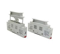 LDXMJZOT Portafusibile Solare ad Alta Tensione da 5 Pezzi, Fusibile a Filo CC da 1500 V, 10 x 85 gPV, Guida DIN for la Protezione del Sistema fotovoltaico Solare.