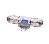 LDXMJZOT Portafusibili a Lama ANL for autoradio, 30A, 40A, 60A, 80A, 100A, Blocchi di distribuzione, Scatola portafusibili GA 4, 8, Accessori universali for Auto(Orange)