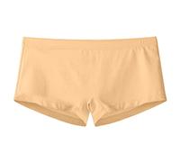 LDZYXY Intimo Uomo Slip Vita Bassa Mutande Boxer Cotone Maglia Intima Scollo V Perizoma Seducente Hot Body Latex (Beige, XXL)