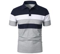 LDZYXY Pasqua Regali T Shirt Uomo Maglietta Intima Scollo a V Slim Maglia Gialla Tshirt Donna Cotone Palestra Larga Oversize (Grey, L)