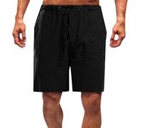 LDZYXY Uomo Pantaloncini Cargo per Esterni Leggeri con Tasche Estivi Leggeri Comodo Zig Zag Corta Aderente Campeggio Escursionismo Pantaloncini Taglie Forti per Il Tempo Libero (Nero, 5XL)