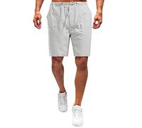 LDZYXY Uomo Pantaloncini Cargo per Esterni Leggeri con Tasche Estivi Leggeri Comodo Zig Zag Corta Aderente Campeggio Escursionismo Pantaloncini Taglie Forti per Il Tempo Libero (Grey, S)