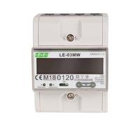 LE-03MW contatore di energia elettrica digitale, montaggio per guida DIN