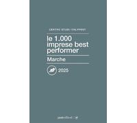 Le 1000 imprese best performer 2025. Marche - Centro Studi ItalyPost