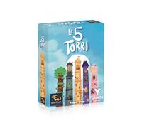 Ghenos Games Gioco da tavolo Le 5 Torri – gioco di carte semplice e veloce per tutta la famiglia