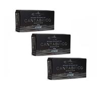 Le Acciughine® | Filetti di Acciughe Mar Cantabrico in Olio di Oliva | Acciughe Selezionate Cantabrico Lavorate a Mano | Acciughe Cantabrico - 3 Lattine (Netto 3 x 50 Gr)