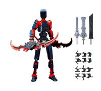 Le Action Figures Per i Ragazzi | I Giunti Articolati Stampato in 3 Dimensioni Giocattolo Assemblabile,Figure d'azione snodabili - per il Compleanno, Natale, Amici, Ragazzi, Bambini, Anime e Film