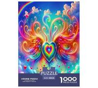 Le ali degli angeli Jigsaw Puzzle Impossible 1000 Pezzi Forze misteriose Decorazione Per La Casa. Giochi Rilassamento E Intelligence Per Adulti E Bambini Da 12 Anni 38x26cm/1000pcs
