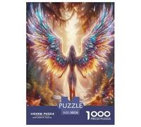 Le ali degli angeli Jigsaw Puzzle Impossible 1000 Pezzi Forze misteriose Decorazione Per La Casa. Rilassamento E Intelligence Per Adulti E Ragazzi Da 14 Anni 38x26cm/1000pcs